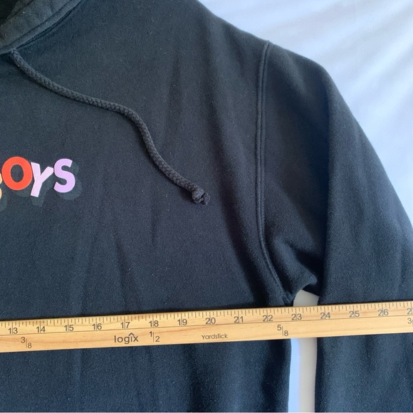 FULL SEND NELK BOYS INDEPENDENT MENS MEDIUM BLACK HOODIE COLORFUL SPELL OUT ZUMI - Picture 6 of 12